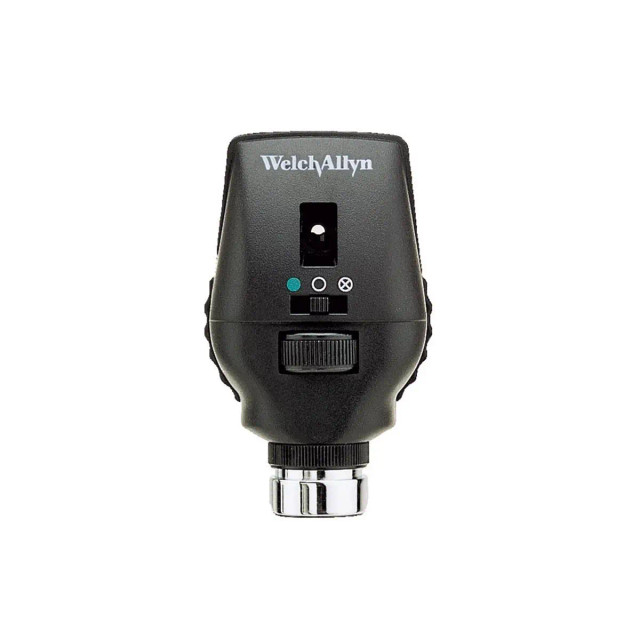 What is the width of the ophthalmoscope?