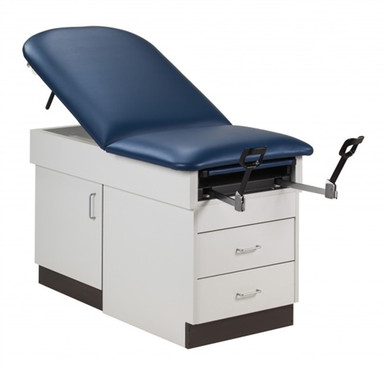 What is the length of the exam table when extended?