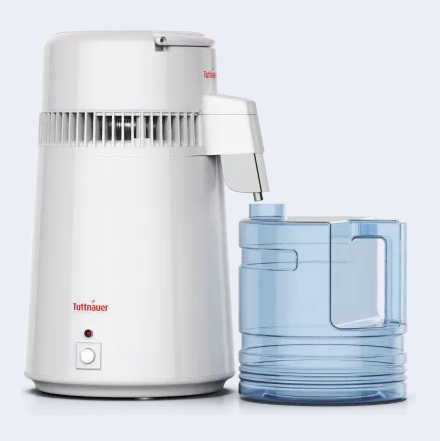 How often do you change the carbon filter in a water distiller?