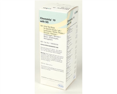 How to read chemstrips urine test strips?