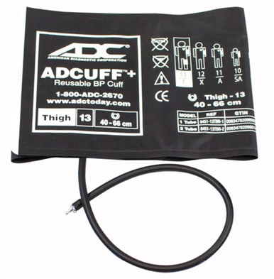 When to use a thigh blood pressure cuff?