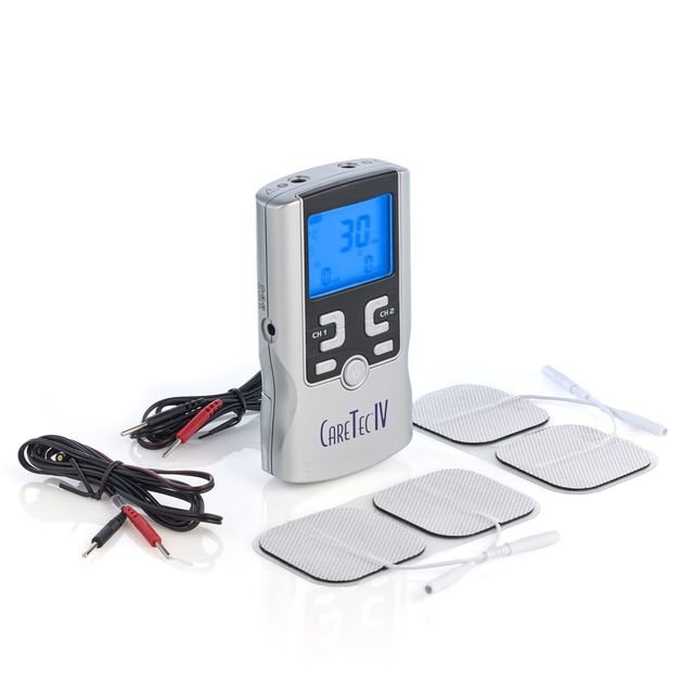 What is the duration setting range for the CareTec IV Electrical Stimulator?