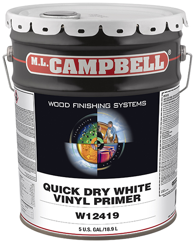 M.L. Campbell Quick Dry White Vinyl Primer (5 Gallon) Questions & Answers